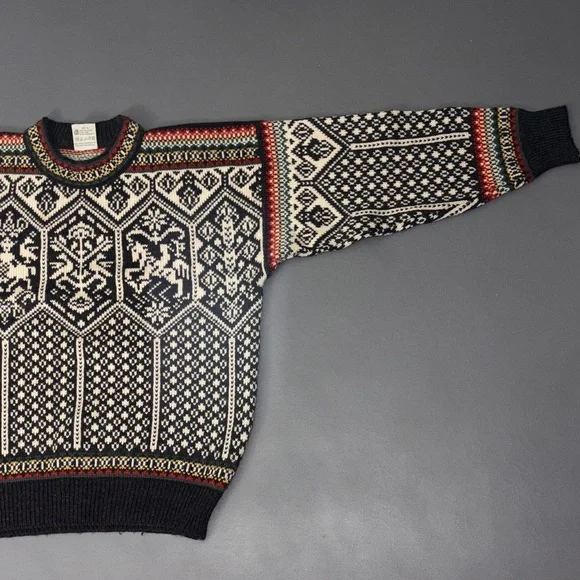 Vintage 1994 Dale of Norway Lillehammer Olympics Wool Sweater - Picture 8 of 9